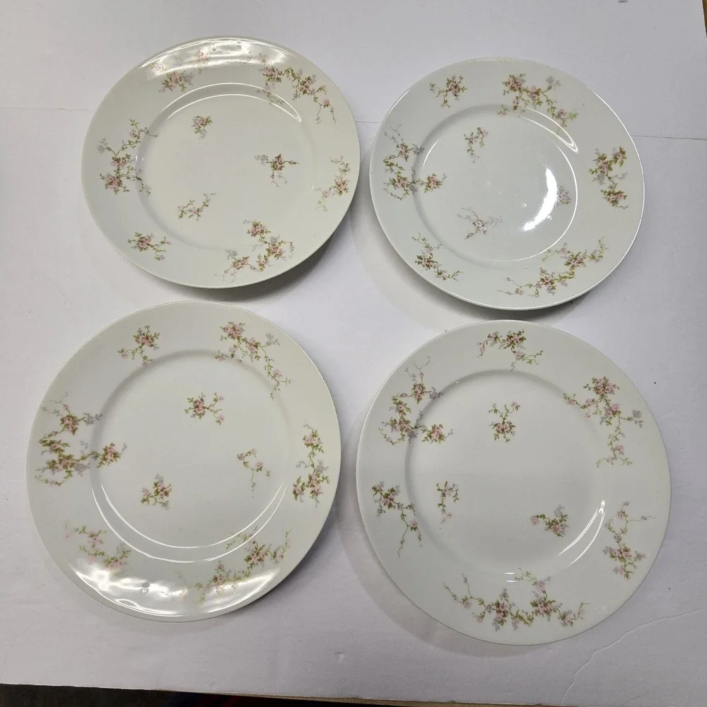 Vintage Set of 4 Theodore Haviland Limoges 9 1/2